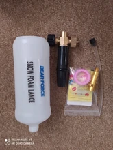 Boquilla de espuma para generador de Karcher K2 K3 K4 K5 K6 K7, arandela de alta presión para coche