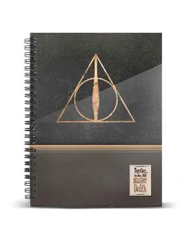 

▷ A5 NOTEBOOK RELICS OF DEATH HARRY POTTER