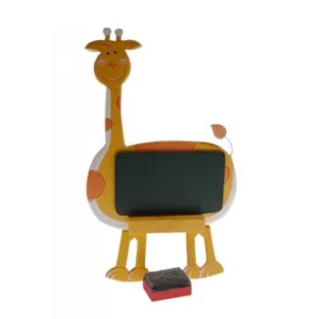

Children's blackboard wooden model giraffe. Measurements: 26x22 cm.