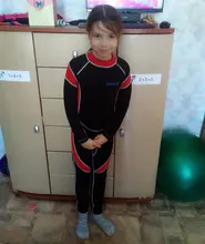 Trajes de neopreno de 2,5 MM para niños, trajes de buceo de manga larga, para niños y niñas, surf, protección contra sarpullidos, Snorkel de una pieza, h1