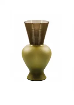 

Venini King medium vase bamboo Milkwhite of Rodolfo Dordoni 51513