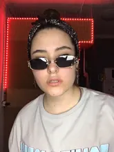 Gafas de sol rectangulares para hombre y mujer, lentes de sol rectangulares de lujo, cuadradas, de Metal Vintage, UV400, 1 Uds., 2020