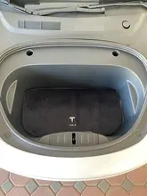 Directa frente del coche Mat tronco a prueba de polvo inodoro lavable pesado-tiempo flexibilidad personalizado para Tesla modelo 3 2017-2021