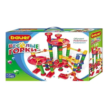 

Developing children's construction set Bauer 275 "Funny slides" 145 elements