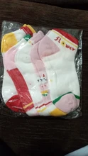 Calcetines de algodón con estampado de dibujos animados para bebés y niños, medias deportivas informales con volantes, para verano, 1 a 12 años, 5 par/lote calcetines bebe niña calcetines niños algodon calcetines niños