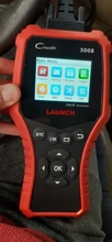 LAUNCH-herramienta de diagnóstico automotriz X431 CR3008, autoescáner obd2, EOBD, revisión de la batería del motor de los coches, PK CR3001 KW850