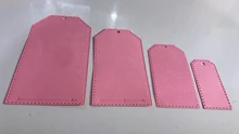 Troqueles de corte de Metal marcos de etiquetas tarjeta troquelador Stencil papel para álbum de recortes DIY foto plantilla para artesanía troqueles