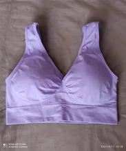 Ranberone deporte Bras Mujer Tops sujetador antigolpes Fitness Nylon sin costuras de doble capa No presión sujetador Sexy de gran tamaño 6XL