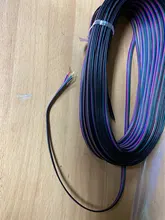 Electrical-Wire-Cable Connector Led-Strip-Light WS2812B 18/20/22awg-cable for RGB RGBW