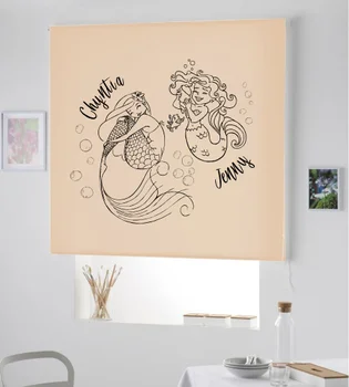 

Blind Iroa customizable child/Sirens! ROLLER BLINDS TRANSLUCENT! (BEIGE 100X175)