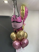 Globo de helio grande con copa de champán para niños y adultos, decoraciones para fiesta de cumpleaños, suministros para fiestas y eventos