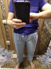 Pantalones de lino y algodón para mujer, pantalón de talla grande, elástico, de cintura alta, longitud hasta el tobillo, informales, sueltos, de primavera, 8XL