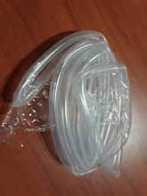 Manguera de silicona transparente de grado alimenticio, manguera de tubo blando de 2mm, 4mm, 6mm, 8mm, 10mm, 12mm, 1/3/5 metros