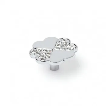 

Box with 10 knobs decorative style, made in Zamak with polished chrome finish and 35 mm diameter.