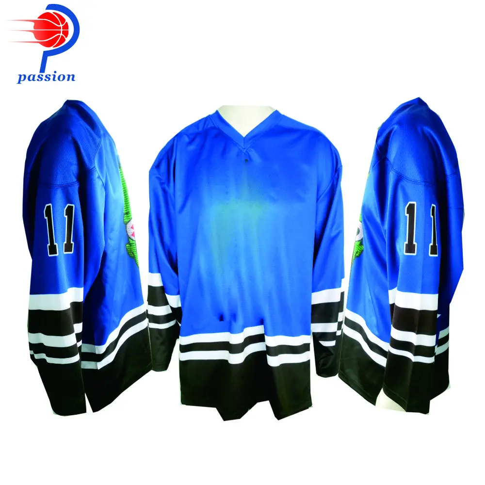 Moq 10pcs 35 Each Custom Teamwear Men's Fully Sublimation Ice Hockey