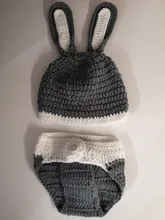 Accesorios de fotografía para recién nacido, gorro para niña y niño, gorra de punto de ganchillo, traje, ropa para recién nacido, accesorios para bebé
