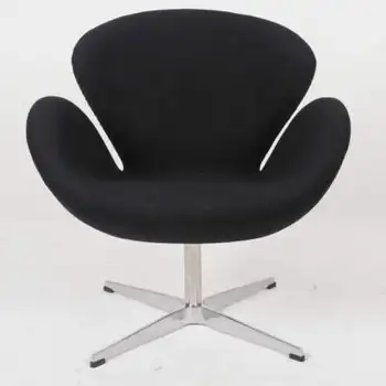 

Designer chair smart bird womb chair and ottoman red and black