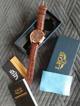 En este momento para hombres superior de la marca de lujo de impermeable 24 hora fecha cuarzo reloj de cuero reloj de pulsera reloj deportivo Masculino 2021