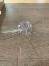 Hoja de ventilador de plástico de 16 pulgadas, cinco hojas para Pedestal de pie, ventilador de mesa, reemplazo General, Accesorios para el hogar