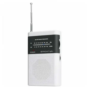

Transistor Radio BRIGMTON BT-350 White