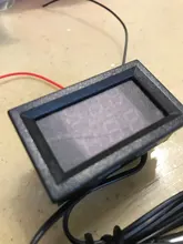 Mini termómetro Digital de doble pantalla DC 4V-28V, con doble NTC, impermeable, sonda de Metal, probador de Sensor de temperatura para interior de habitación de coche