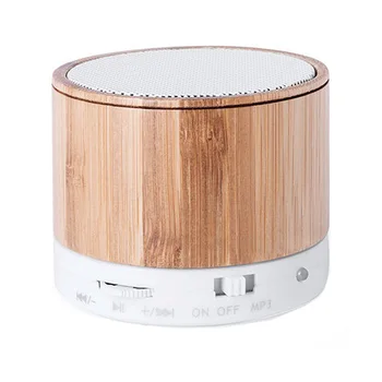 

Wireless Bluetooth Speaker USB FM 3W Bamboo 146143