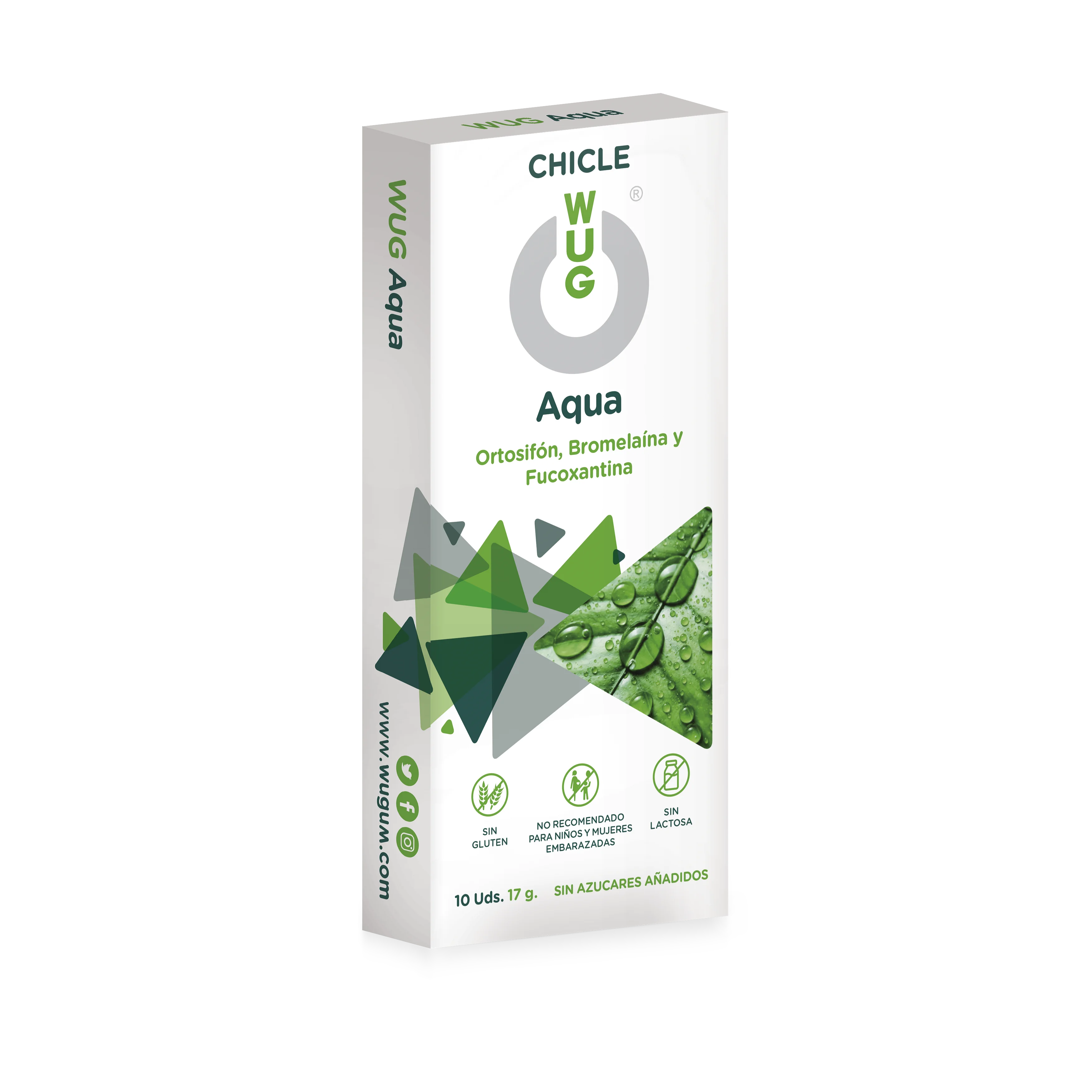CHICLE DRENANTE WUG 10 unidades