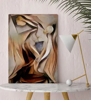 

Personalized Abstract Canvas Table (30x50 cm.) 2