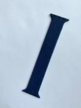 Correa de silicona trenzada elástica para Apple watch, correa de 44mm, 40mm, 38mm y 42mm para iWatch series 6, 5, 4, 3 se