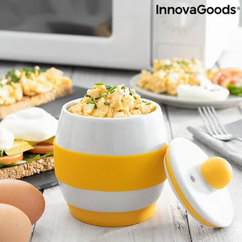 

Ceramic Microwave Cooker with Recipes Eggsira InnovaGoods