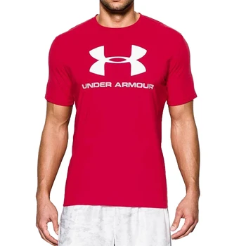 

Men’s Short Sleeve T-Shirt Under Armour 1257615-600 Red (Size l)