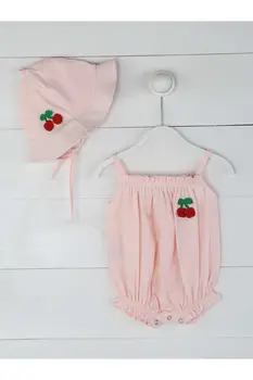 

Pink Summer Hanging Rope Baby Girl Hats and Scarfs