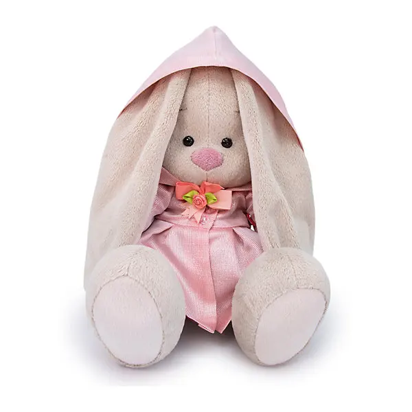 Мягкая игрушка Budi Basa Зайка Ми в розовом плаще, 23 см