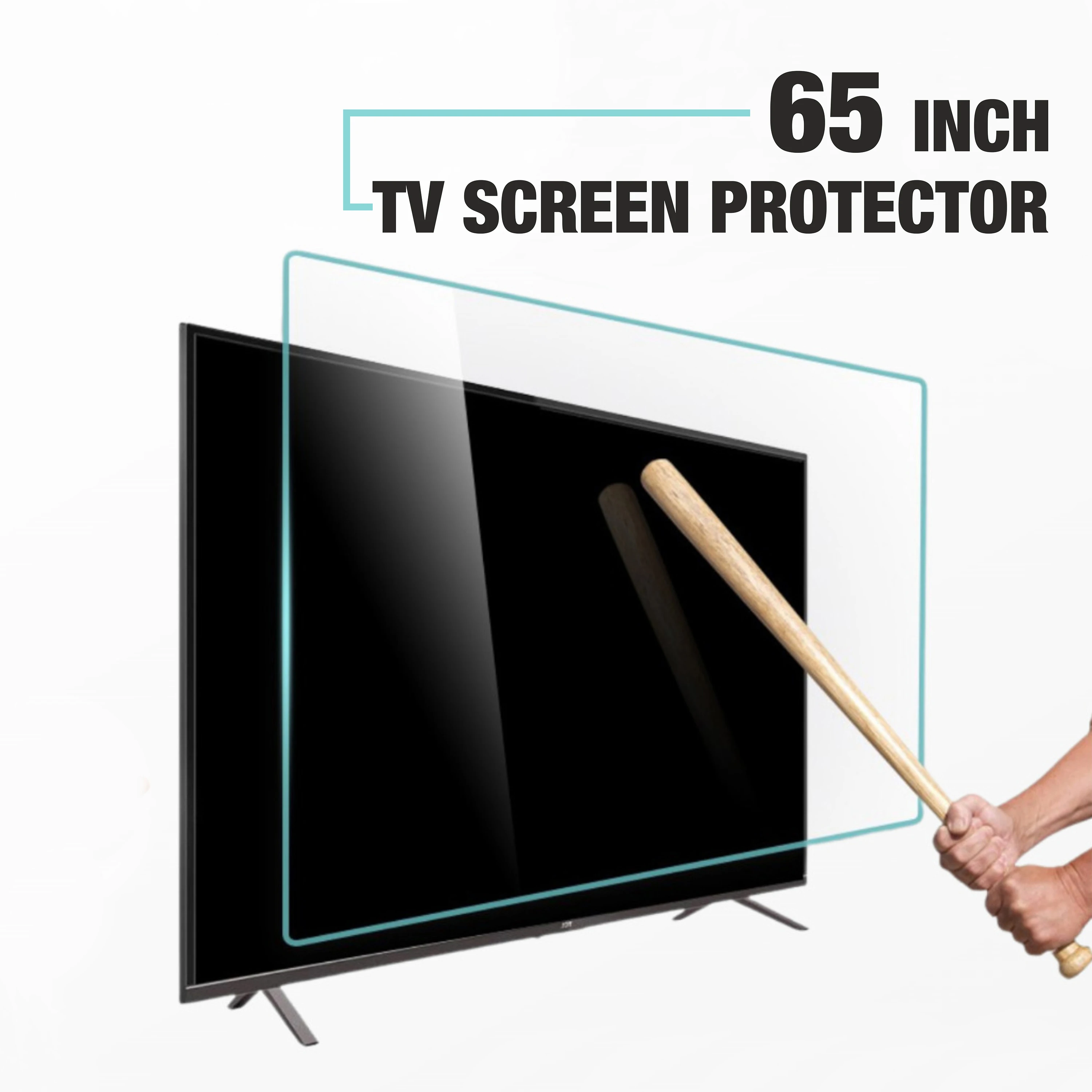 Protector pantalla de TV de 65 pulgadas para pantalla plana curva. Protección contra daños impermeable. Personalizable para marca.|Protectores de pantalla| - AliExpress
