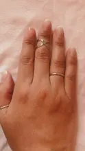 8 unids/set de Anillos geométricos huecas redondas bohemias para mujer, anillo abierto cruzado, anillo de dedo nudillo, joyería