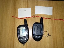 ZX925-llavero con funda para el Sheriff ZX1055, ZX1050, ZX925, lcd, mando a distancia, sistema de alarma para coche, versión rusa, envío gratis