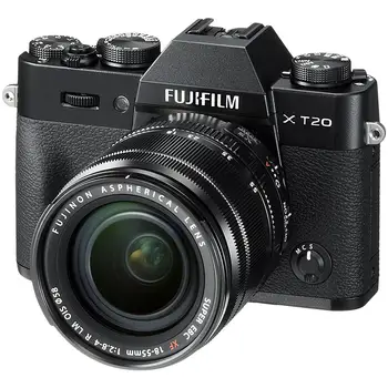

X-T20 Kit 18-55mm f 2.8-4 R LM OIS CMOS sensor III 24 Mpx Display 3 "Touch Video Ultra HD 4K Wi-FiFUJIFILM592.33