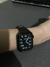 Correa de cuero de alta calidad para iWatch 40mm 44mm, correa de una sola vuelta para Apple watch 42mm 38mm Series 1 2 3 4 5 6 se