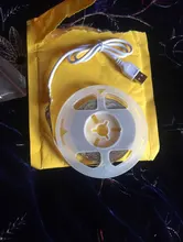 Tira de luces LED con Sensor de movimiento para cocina y habitación, interruptor USB de luz nocturna con Sensor de barrido manual, CC de 5V, SMD 2835