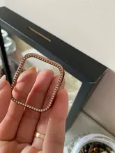 Marco de cristal estuche matel para Apple Watch iPhone 6 4 3 44mm 42mm iwatch banda 38mm de parachoques de Metal en todo marco de protector de pantalla