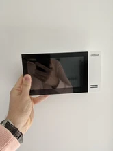 Monitor táctil de 7 pulgadas para interior, VTH2421FW-P multilenguaje DH 802.3af PoE, timbre IP, vídeo intercomunicador, versión SIP