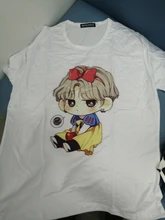 Kpop T-Shirt Graphic JUNGKOOK Korean Tees JIN Funny Jimin-V J Hope SUGA Women for Female