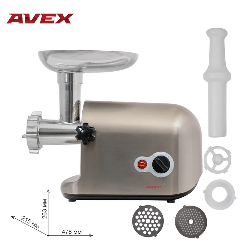 Мясорубка AVEX MG-300 профессиональная Мясорубка AVEX MG-300 профессиональная