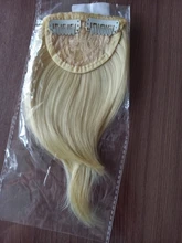 Buqi-flequillo falso para mujer adulta, pinza con flecos, flequillo, negro, marrón, Rubio, accesorios para el cabello