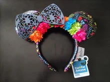 2021 Disney Mickey orejas diadema lentejuelas arcos orejas traje diadema Peter Pan tocado Cosplay felpa adultos/niños diadema regalo