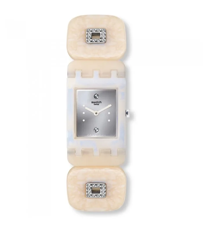 Часы swatch квадратные 24 мм маленькие SKYTOP маленькие SUBW110B