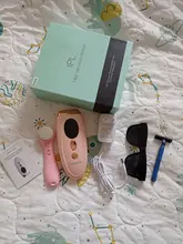 Depiladora láser IPL para mujer, dispositivo de depilación láser permanente de 990000 flashes