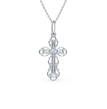 

Silver Pendant with cubic zirconia sunlight sample 925 test