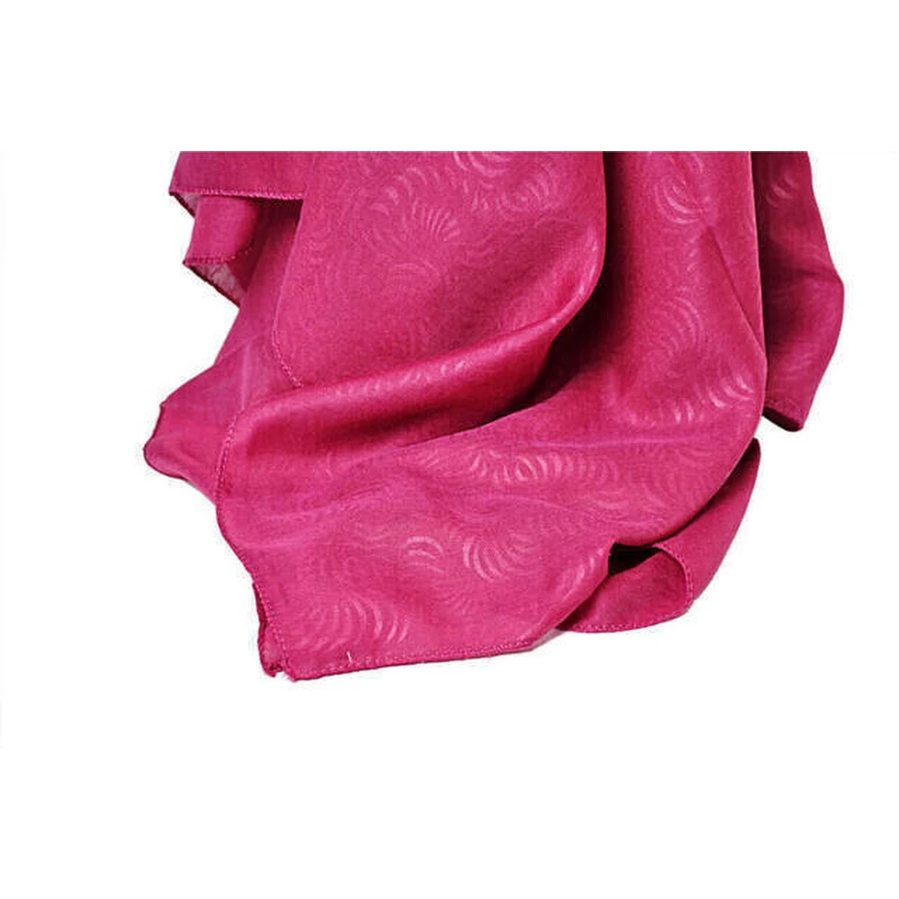 Iqrah kofra patterned red head cover, floral pattern, red color