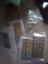 50 Uds Brocas recubiertas de titanio conjunto HSS acero de alta velocidad brocas conjunto de herramienta de alta calidad conjunto de herramientas de mano 1/1, 5/2/2, 5/3mm